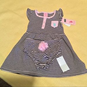 ♥️$10 SALE U.S Polo girls dress set Pink and black